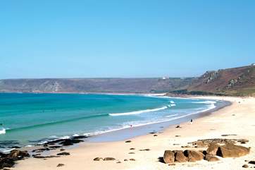 Sennen Cove is a short distance away.