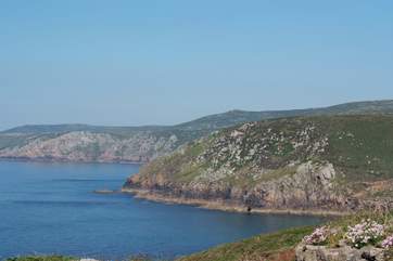 Portheras Cove nearby.