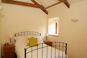 The bedroom.