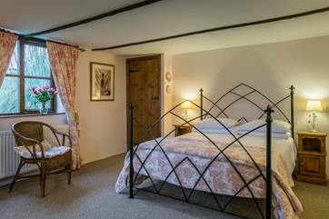 The pretty ground floor double bedroom.
