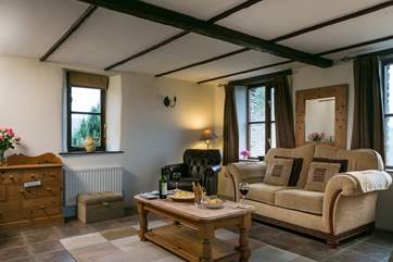 Just relax and unwind in the sitting-area at the end of a busy day exploring North Cornwall.