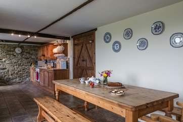 Rose has the feeling of a French Farmhouse.