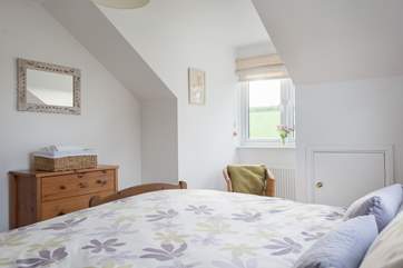 All bedrooms are light and airy.