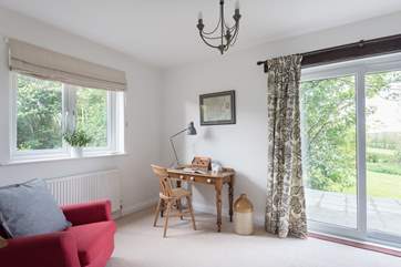 The study on the ground floor, perfect for a little quiet time.