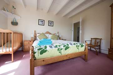 The master bedroom.