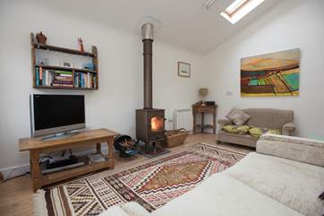 The sitting-room.