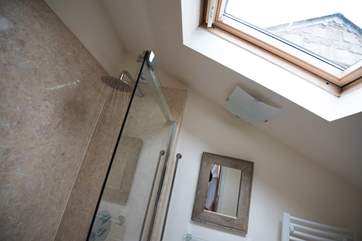 A drench shower.