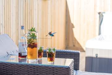 A toast to summer.