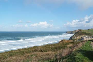 Watergate Bay.