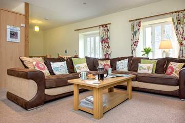 Plenty of room for everyone to chill out and relax.