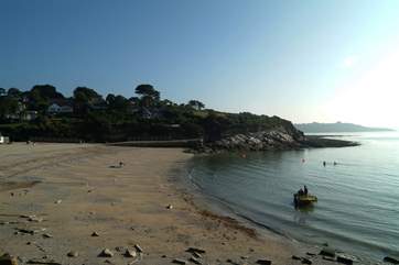 Swanpool beach is only a couple of miles away.