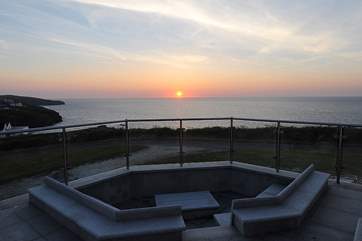 A beautiful sunset.