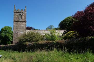 St Erth village church which dates back to the 14th Century.