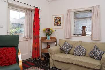 The sitting-room.