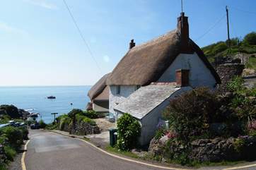 Kinsale is set beside the road leading down into Cadgwith.