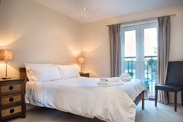 One of the double bedrooms