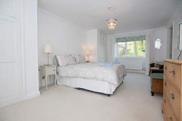 The en suite master bedroom.