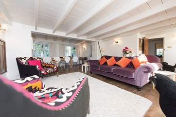 Relax in this comfortable sitting-area.