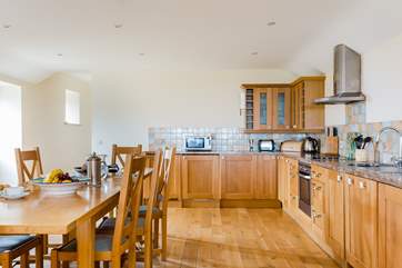 The kitchen.