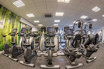 If you like to keep fit on your holiday, take advantage of these facilities at neary Cranford Sports Club in Exmouth, with a complimentary one-day guest membership.