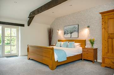 Bedroom One has a fabulous 6 foot sleigh bed