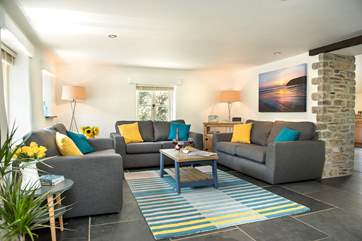 Plenty of room for all in the lounge