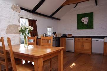The kitchen-area.
