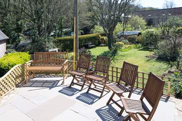 The top patio.