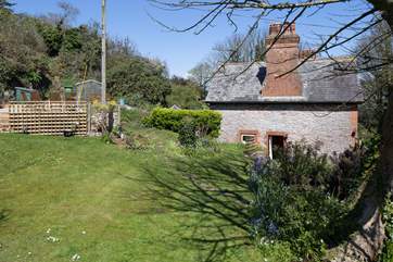 The garden is delightful.