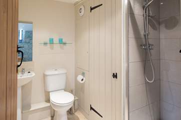 The en suite shower-room for the master bedroom.