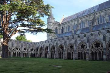 Salisbury is famous for the Cathedral but also has regular markets to visit.