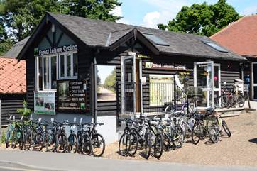 Bicycle hire is available in the villages of Burley and Brockenhurst, there are miles of cycle tracks through ancient woodland and open heathland.