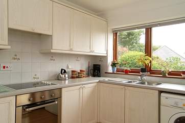 The well-equipped kitchen for all your cooking needs.