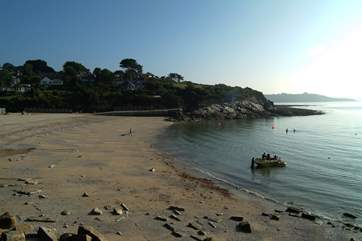 Swanpool beach is within a couple of miles.
