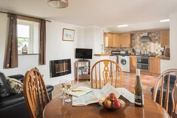 Space to relax, cook and dine together.