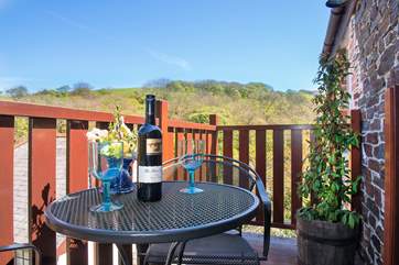 You will be drawn out to the balcony to enjoy the wonderful views