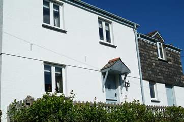Cory's Cott is set up off from the old road that leads down to Boscastle.