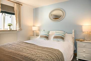 The double bedroom (bedroom 2) is beautifully decorated.
