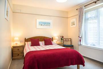 Bedroom One is situated on the ground floor