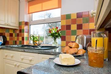 Why not make breakfast a leisurely affair, you're on holiday after all.