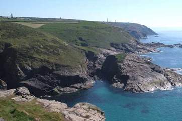 The surounding coastline is stunning.
