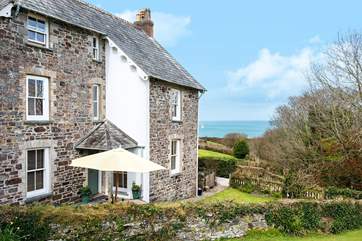 The view towards the sea.