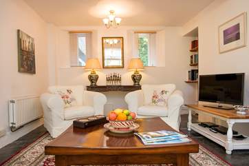 Plenty of room to relax in the lounge after a day exploring North Cornwall's stunning coastline