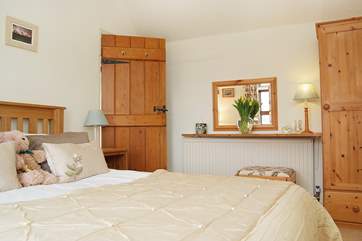 The double bedroom.