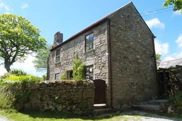 The front of Mount Wise Cottage.