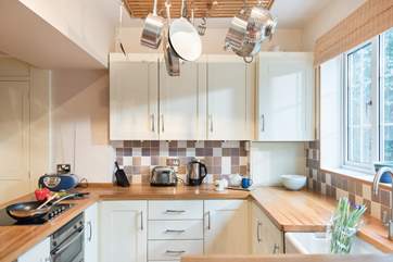 The kitchen.