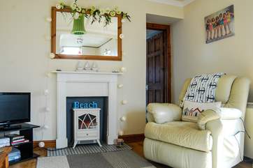 The sitting-area in this pretty little cottage.