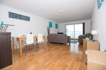 Spacious and contemporary.