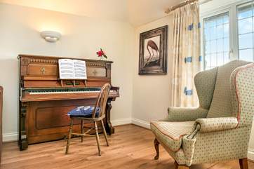 For the musicians amongst you, there's even a piano