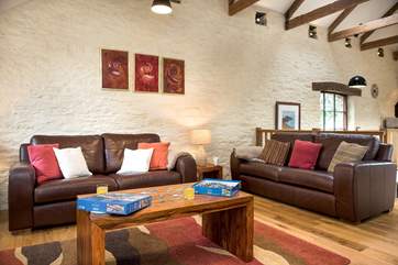 Plenty of time for all to relax in the lounge.